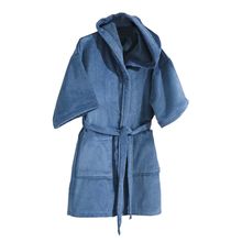 Bata de Baño infantil talla M Azul