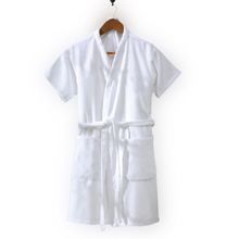 Bata de Baño adulto manga corta talla GG Blanco