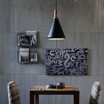 L-mpara-colgante-vintage-Negro-E27-cono-3-35297