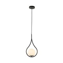 Lámpara colgante Negro mate 60w E27