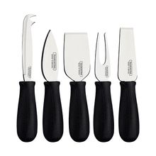 Set para queso 5 piezas harmoniza Negro Tramontina