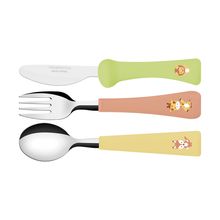 Set de cubiertos infantiles 3 piezas Baby Friends Tramontina