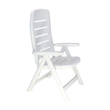 Silla espaldar alto blanco Iracema