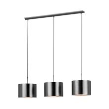 Lámpara Colgante níquel SAGANTO Satín/Mate E27 3x60w