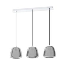 Lámpara Colgante cromo ALBARINO E27 3x40w