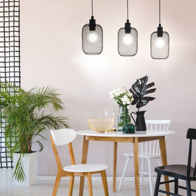 L-mpara-Colgante-WRINGTON-metal-Negro-E27-3x60w-2-36094