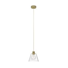 Lámpara Colgante COPLEY metal Dorado E27 1x40w