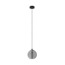 Lámpara Colgante ARISCANI vidrio Negro E27 1x40w