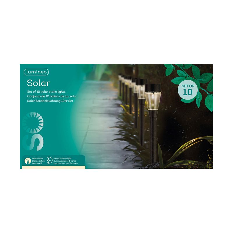 Set-L-mpara-solar-LED-Negro-luz-c-lida-32cm-3-36268
