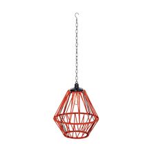 Lámpara Colgante solar dia38/h47cm Terracota pita