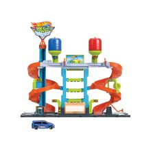 Hot Wheels City Autolavado Mega Torre
