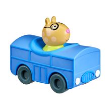 Peppa Pig Pedro pony en el vehículo preescolar