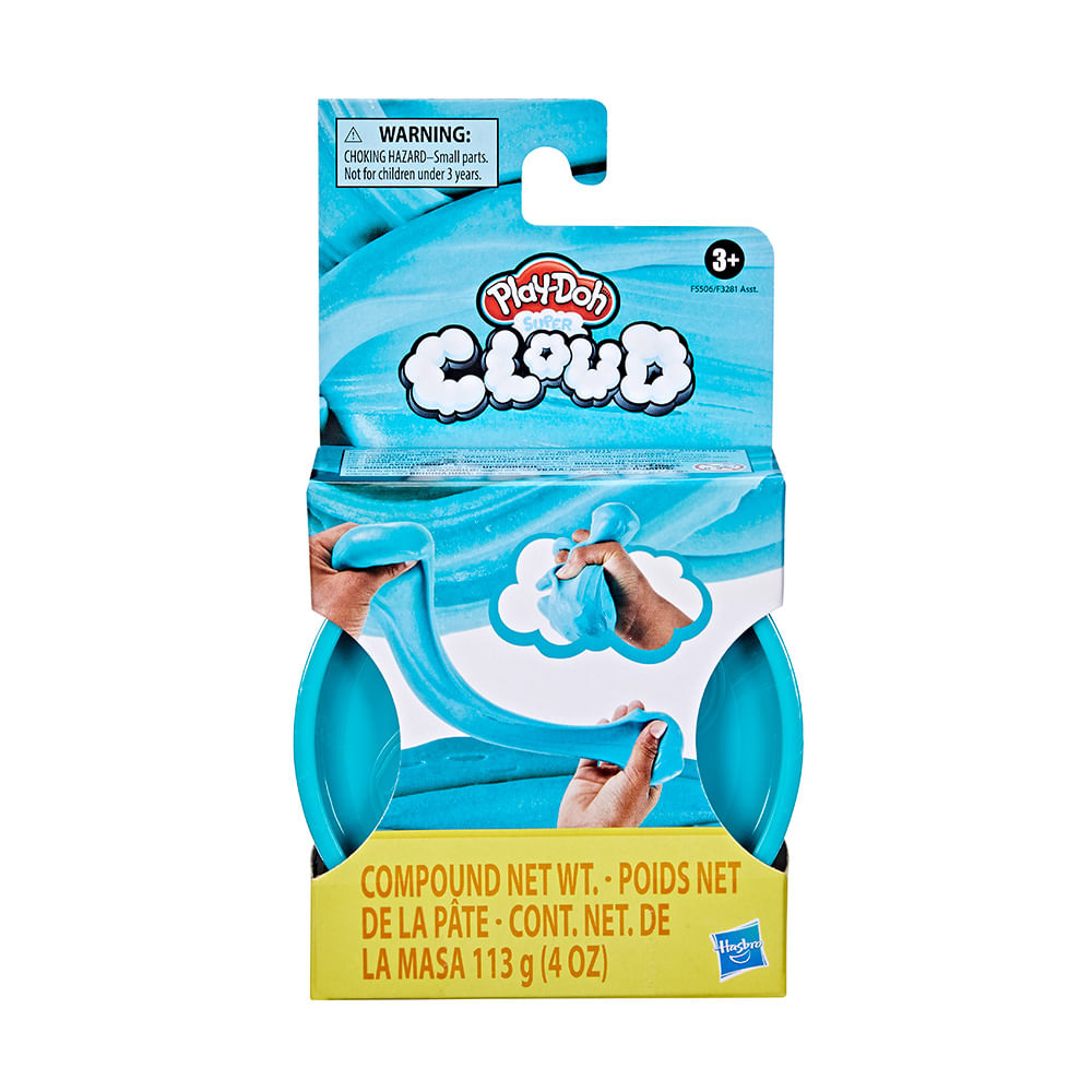 Play-Doh Paquete de 6 compuestos de slime con Play-Doh: espuma, súper nube,  Krackle, súper elástico, juguetes preescolares para niños y niñas de 3