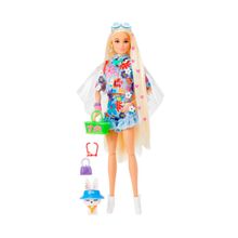 Barbie extra con mascota conejo brillante