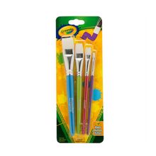 Juego de pinceles crayola 4pza