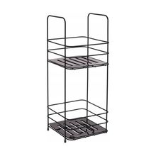 Estante para Baño de metal Negro