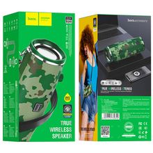 Parlante inalámbrico portátil Hoco BS40 DESIRE GREEN