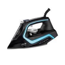 Plancha Vapor suela cerámica doble sistema Antical Negro Ufesa