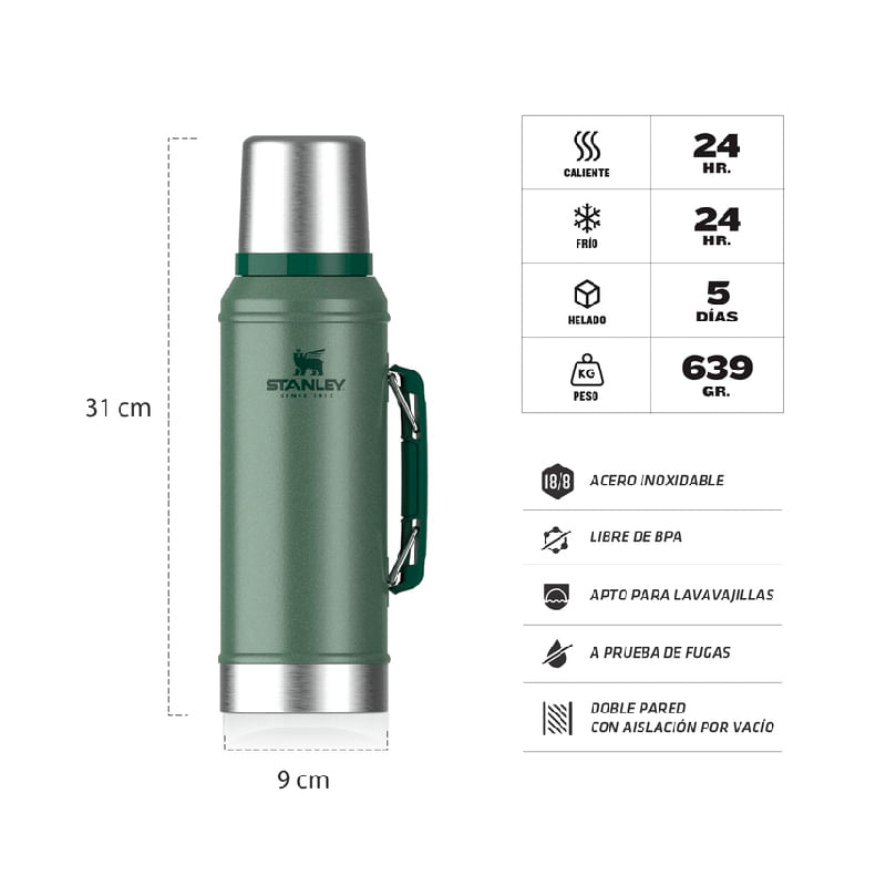 Termo-Classic-950ml-con-tap-n-cebador-Verde-Stanley-5-37493