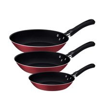 Juego de Sartenes 3 piezas linz rojo