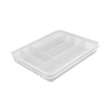Organizador de Cubiertos con tapa 30x35cm Natural