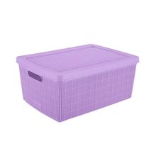 Canasta 13 litros FIQUE Lavanda Rimax