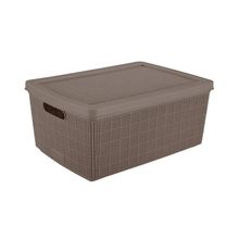 Canasta 13 litros FIQUE Mocca Rimax