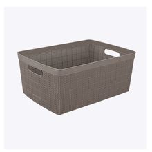 Canasta 30 litros FIQUE Mocca Rimax