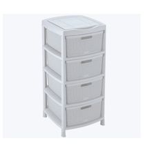 Gavetero 4 cajones FIQUE Gris Hielo Rimax