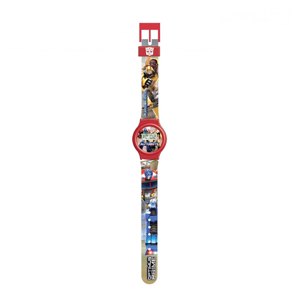 Reloj digital Transformers