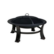 Chimenea portatil negro c/atizador