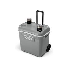 Conservadora gris 65qt con ruedas