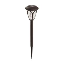 Lámpara solar LED plástico Bronce 40cm