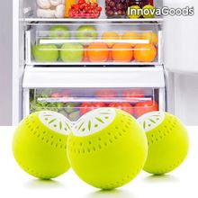 Set de Bolas reductor de olores 3 piezas para nevera