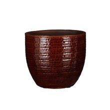 Maceta decorativa redonda giinda 14x16 cm carrie