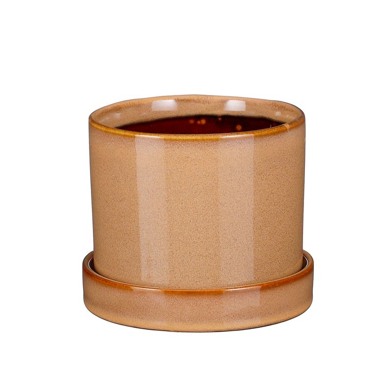 Maceta-decorativa-ocre-con-base-12x14-cm-inger-1-38474