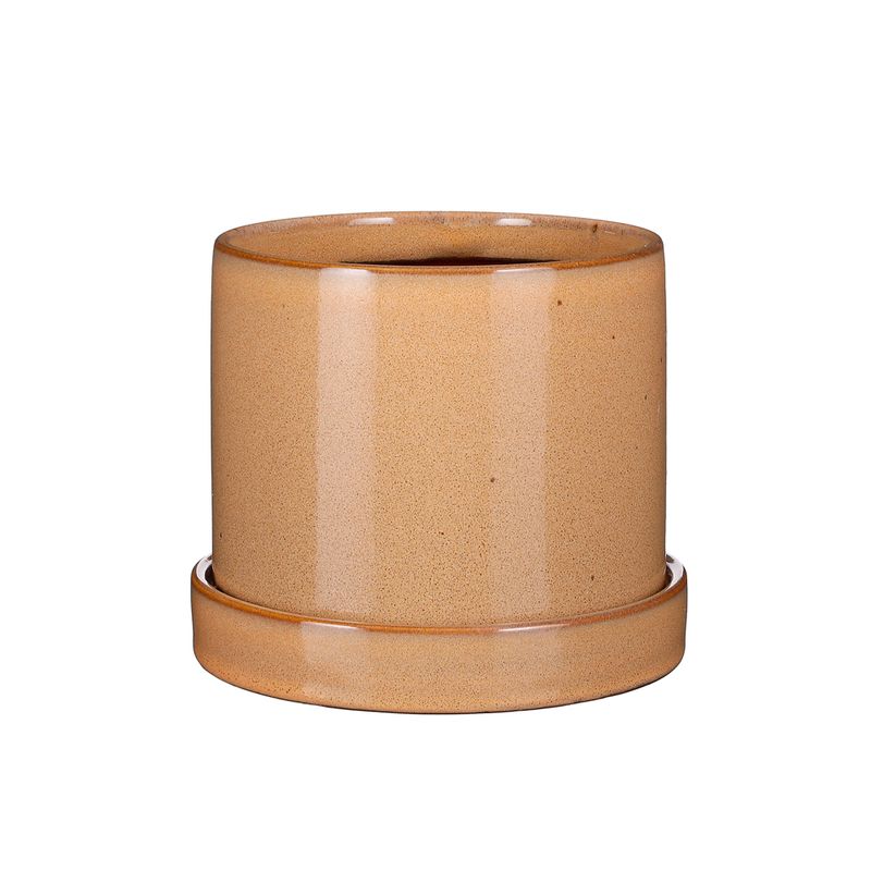Maceta-decorativa-ocre-con-base-16x18-cm-inger-1-38473