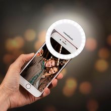 Aro de luz para Selfie recargable Instahoop