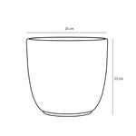 Maceta-decorativa-taupe-mate-23x25-Tusca-2-38581