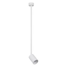 Lámpara Colgante Aluminio/Acero 1 luz GU10 13w Blanco