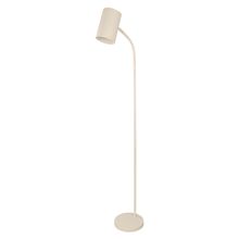 Lámpara de Piso Madera/Metal 1 luz E27 40w Blanco