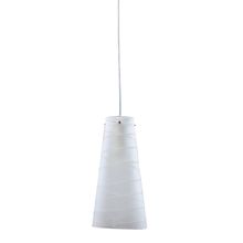 Lámpara Colgante Vidrio 93cm E27 40w Blanco