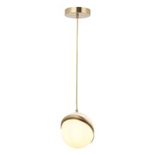 Lámpara Colgante Metal/Acrílico Opal 16cm E27 40w