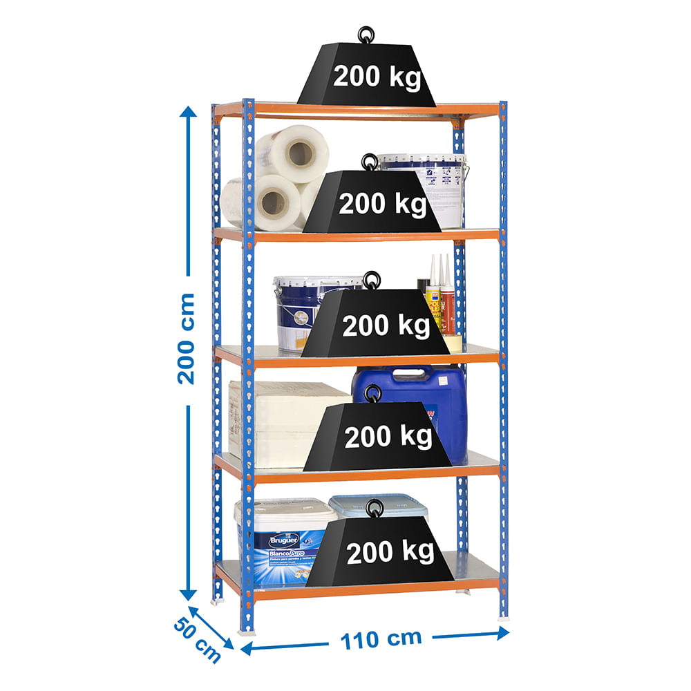 MUEBLE ESTANTE AZUL APOLO INFANTIL 35 cm X 120 cm X 25 cm - Pisopak Perú