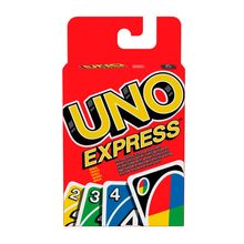 Uno express juego de cartas para jugar con amigos para niños