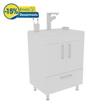Mueble de Baño para Lava Manos VELLOC color Blanco Rta Design