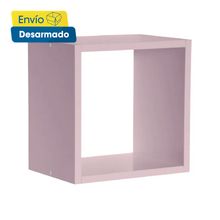 Cubo Simple con Soporte Kids 28cm color Rosa Prat-k