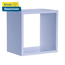 Cubo Simple con Soporte Kids 28cm color Azul Prat-k
