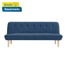 Sofá Cama CHARLIE tela color Azul