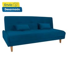 Sofá Cama BIANCA tela color Azul